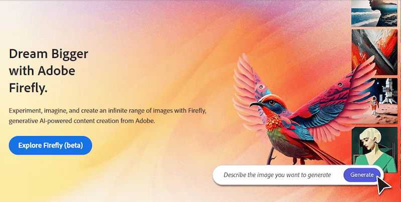 Outil de productivité Adobe Firefly AI