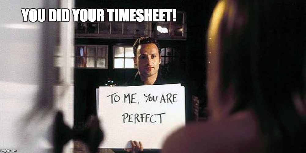 meme del timesheet