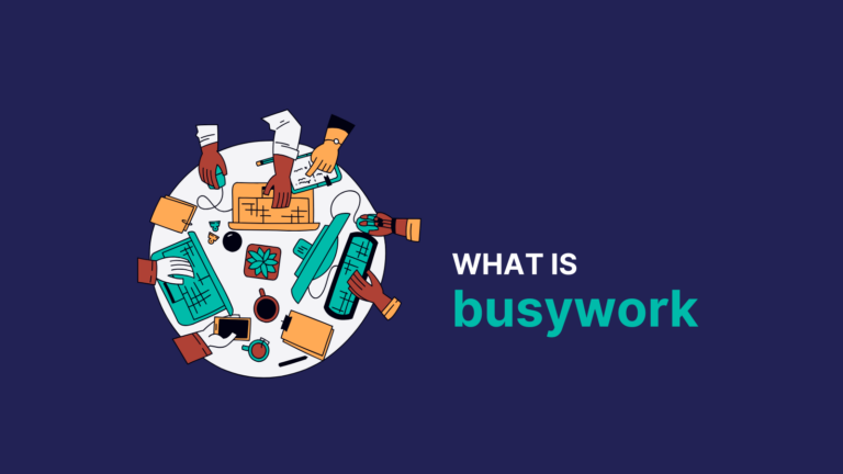 what is busywork