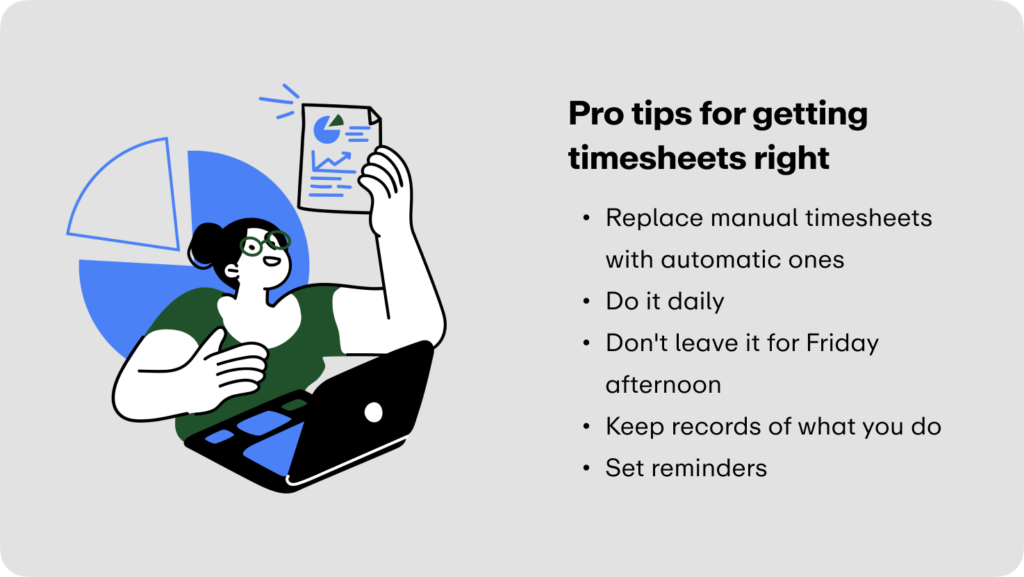 tips for getting timesheets right