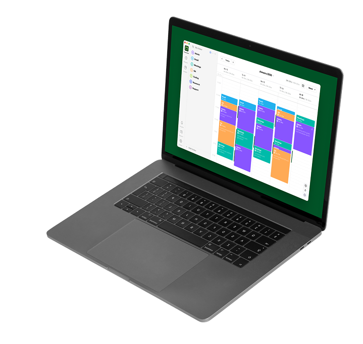 a macbook with EARLY app opened