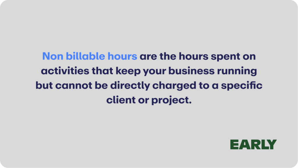 non billable hours