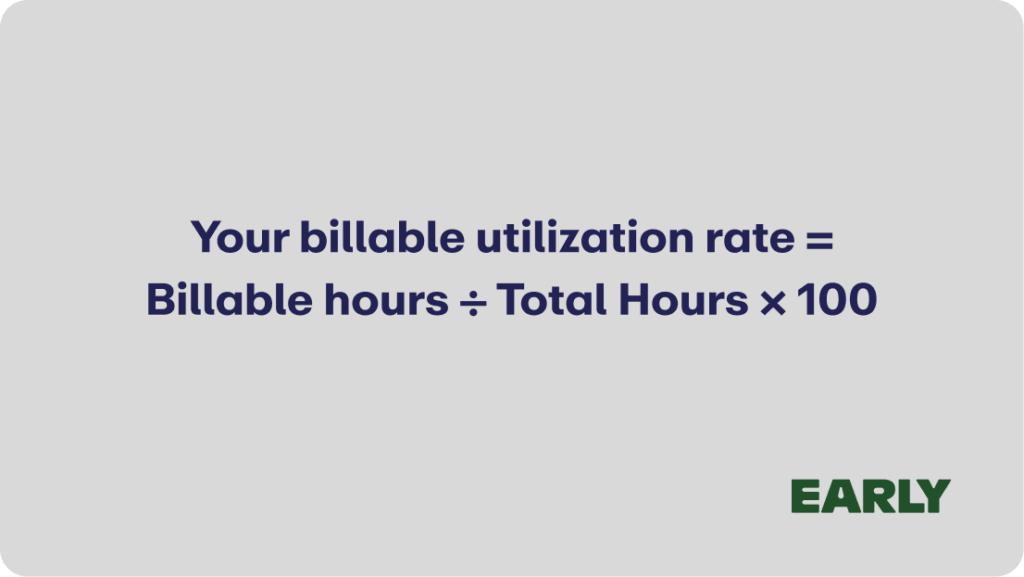 billable utilization rate